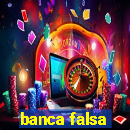 banca falsa